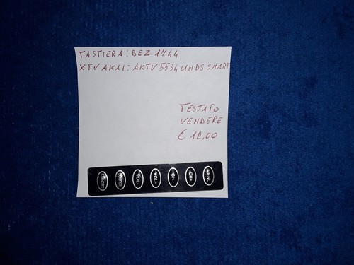 Tastiera bez 1744 per akai - per, tv