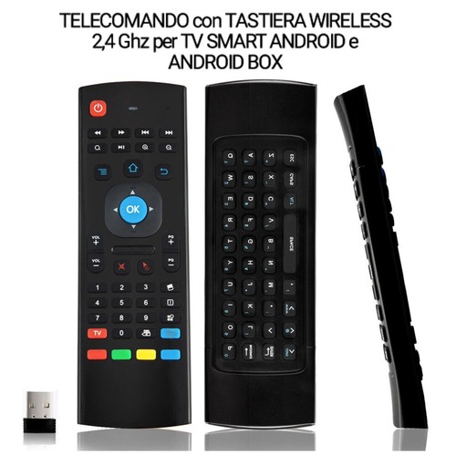 Telecomando tastiera wireless - tastiera,