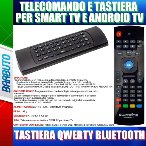 Telecomando con tastiera per - telecomando,