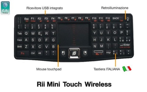 Rii mini touch wireless - rii,